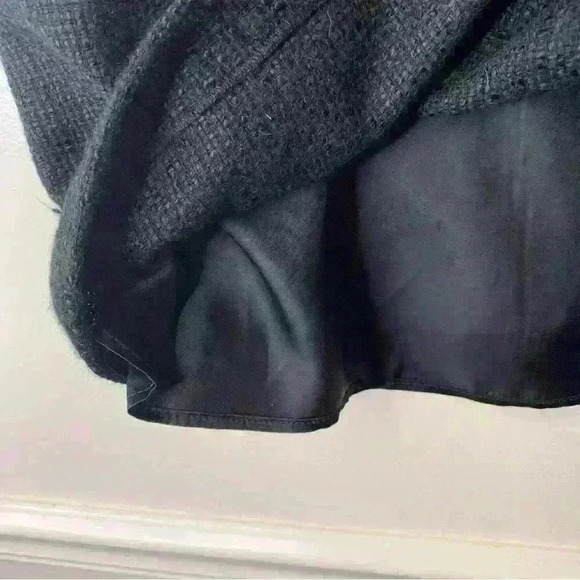 Gap Black Dress Acrylic and Wool. Size Small. Fitted dress Sleeveless. - Picture 5 of 8